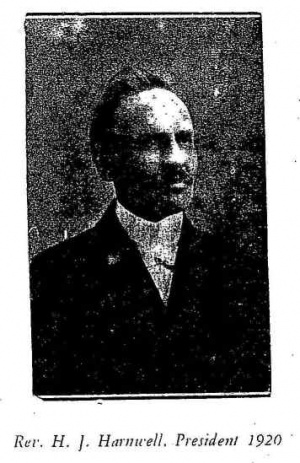 Rev. H. J. Harnwell, President 1920.jpg