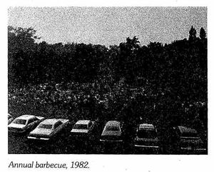 Annual barbecue, 1982.jpg
