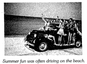 Summer fun was often driving on the beach.png